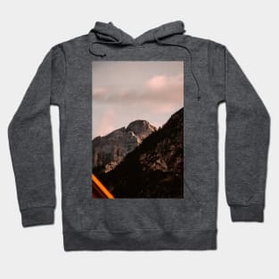 Red Sunset on Rocky Mountain Hoodie